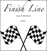 Finish Line Concert Band sheet music cover